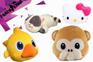 خرید انواع بالش عروسکی فانتزی استیکر