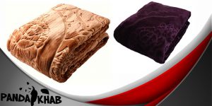 سایت خرید پتو نرمینه گل برجسته تک رنگ