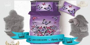 روتختی دونفره زرشکی | قیمت خرید عمده روتختی از تولیدی | پاندا