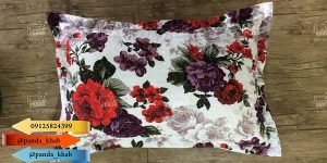 روبالشی مخمل گلدار | خرید عمده روبالشی ایرانی | پاندا