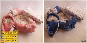 تشک و پتو مسافرتی نوزاد | قیمت عمده تشک لبه دار ارزان | پاندا