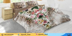 فروش روتختی دونفره ارزان | حراج روتختی مخمل پلنگی | پاندا