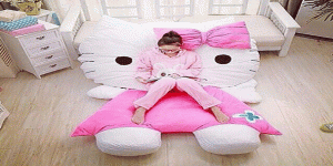 قیمت عمده تشک های عروسکی بزرگسال طرح کیتی