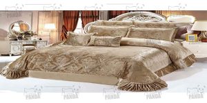 فروش اینترنتی روتختی مخمل شش تیکه عروس