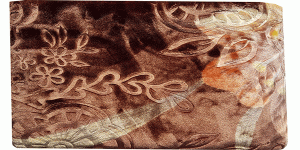 قیمت پتو زمرد دو نفره گل برجسته