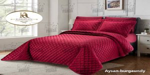 خرید روتختی عروس ترک هشت تیکه مخمل