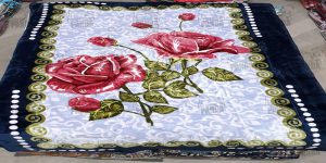 قیمت پتو مارک نرمین گل برجسته یک نفره