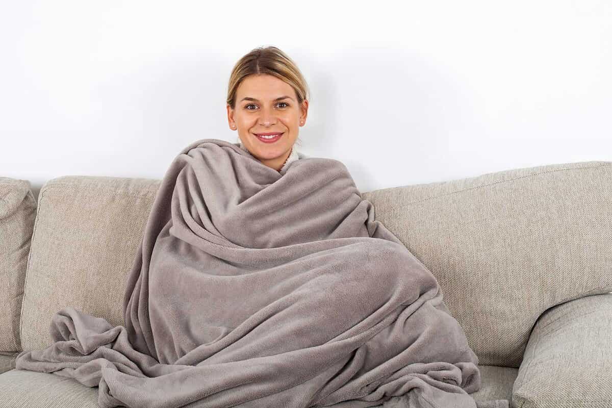 پتو مسافرتی تک نفره ژله ای