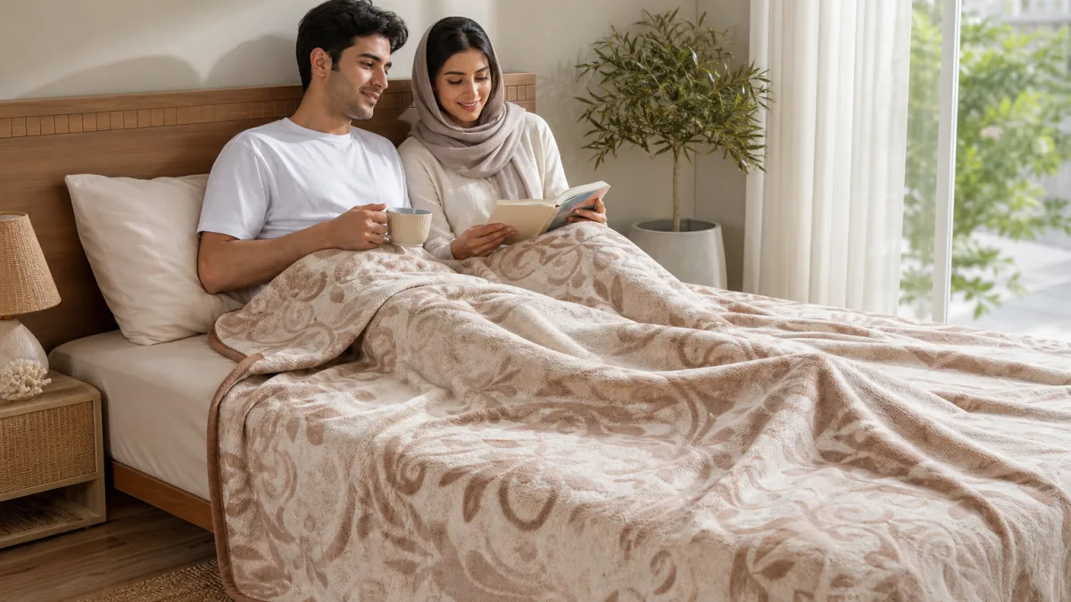 شرایط استفاده از پتو شادیلون دونفره