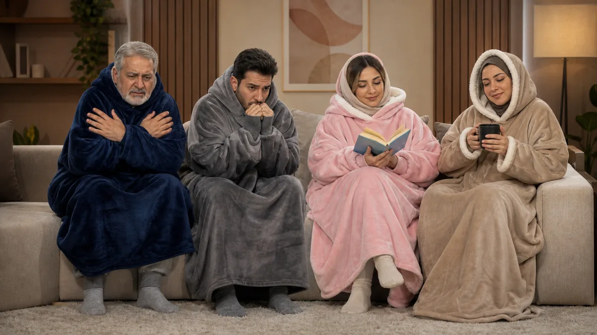 شرایط استفاده از پتو تن پوش